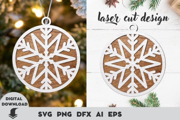 Download Christmas Laser Cut, Christmas Ornament - Christmas laser cut Collection