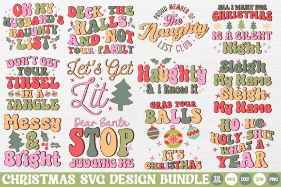 Download Funny Christmas Quotes SVG Bundle - Christmas quotes svg Collection