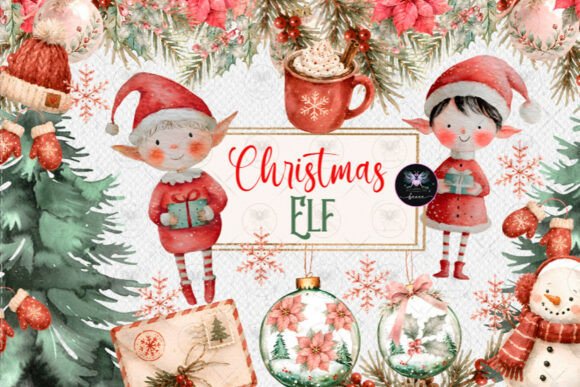 Download Christmas Elf Clipart - Art Collection