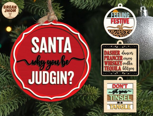 Download Funny Christmas Ornament SVG Bundle - Funny christmas ornament svg Collection