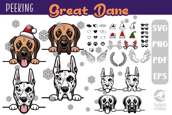 Download Great Dane PNG, SVG, Clipart &amp; Cutfiles - Art Collection