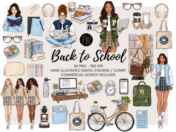 Download Back to School Clipart Png - Art Collection