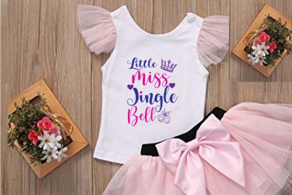 Download Little Miss Jingle Bells Svg - Bells Collection
