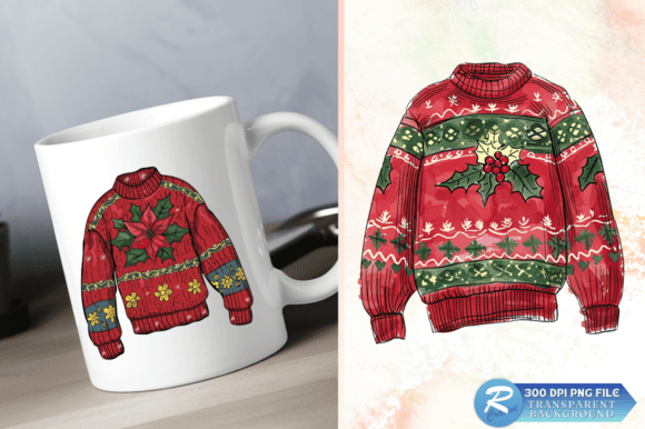 Download Ugly Sweater Clipart Sublimation Design - Art Collection