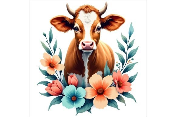 Download Daisy Cow Line Art SVG - Art Collection
