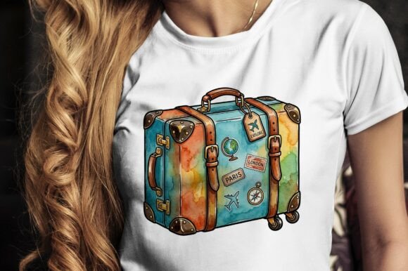 Download Travel Suitcase Summer Item Clipart - Art Collection