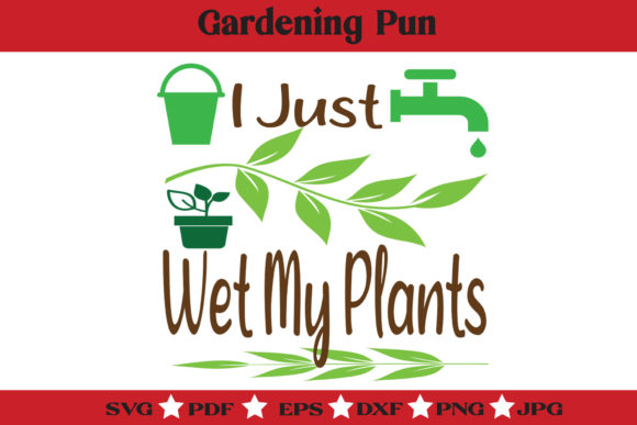 Download Funny Gardening Pun - Clipart - Cutfiles - Art Collection