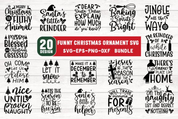 Download Funny Christmas Ornament Svg Bundle - Funny christmas ornament svg Collection