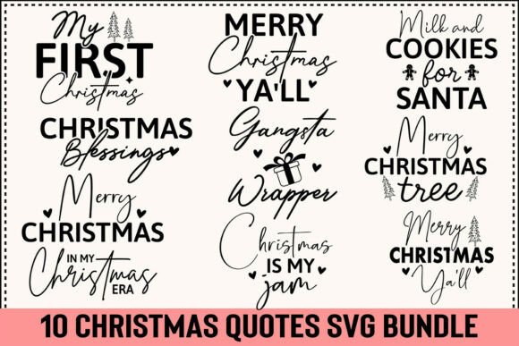 Download Christmas Quotes Svg Bundle - Christmas quotes svg Collection