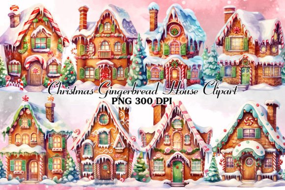 Download Christmas Gingerbread House Clipart - Art Collection