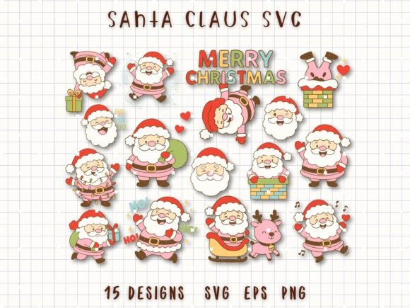 Download Santa Claus SVG Christmas Santa Clipart - Art Collection