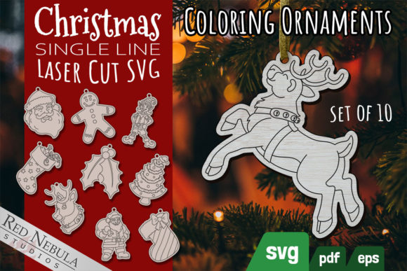 Download Christmas Laser Cut SVG Ornaments - Christmas laser cut Collection